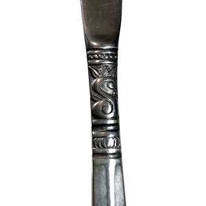 Set 4 Vintage Orleans Stainless Korea Stacie Pattern Dinner Knives